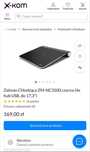 Zalman Chłodząca ZM-NC3500 czarna (4x hub USB, do 17,3")