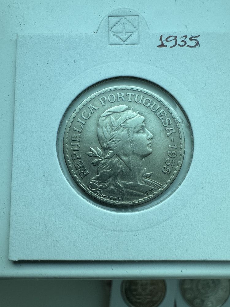 1$00 Escudo 1935 rara neste estado