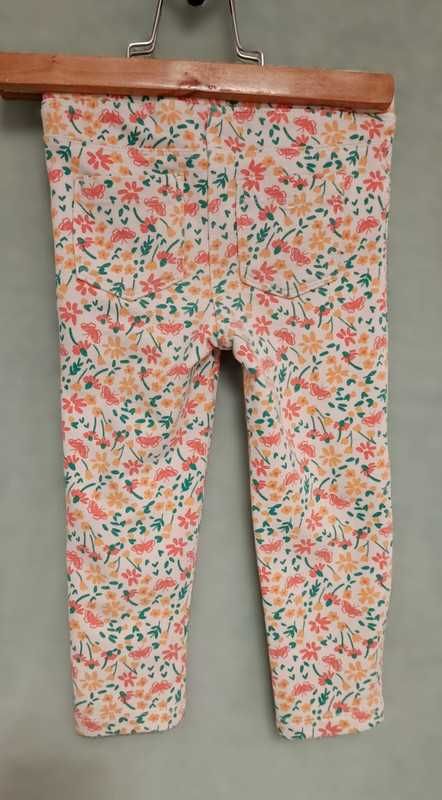 Legginsy Lupilu w kwiaty 86 - 92