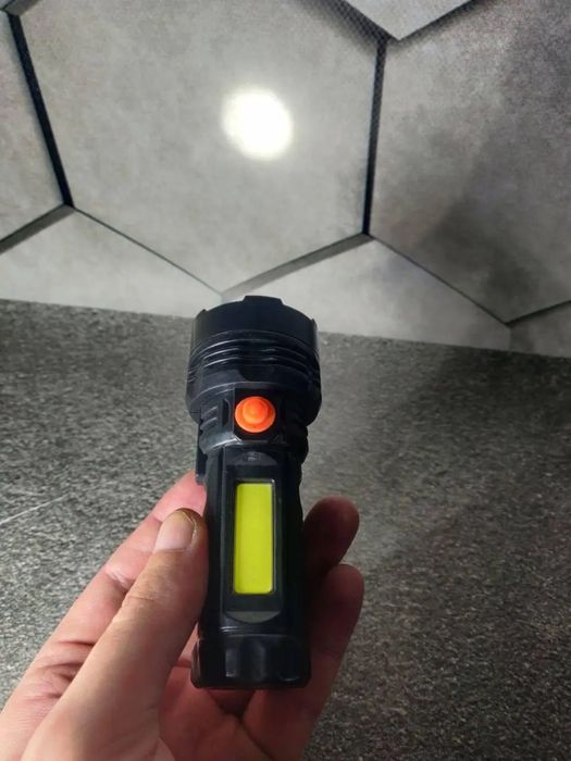 Ліхтар ручний Panther PT- 8915B COB LED  300 Lumen фонарь