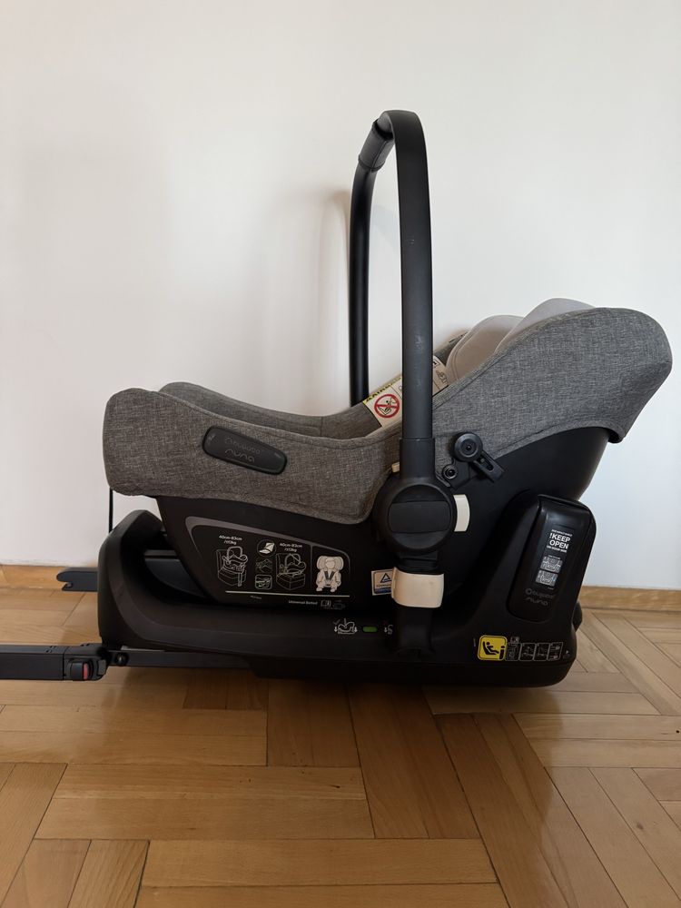 Sprzedam fotelik/nosidełko z bazą isofix Bugaboo Turtle Air Nuna