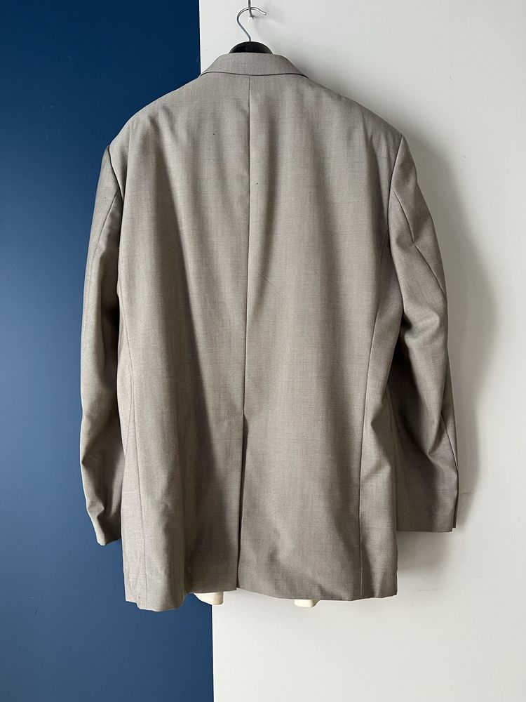 Hugo Boss marynarka męska ivory 56 wełna