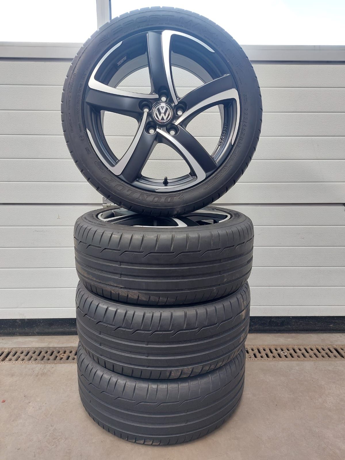 Felgi aluminiowe, koła 5x112R17 VW Golf, Passat