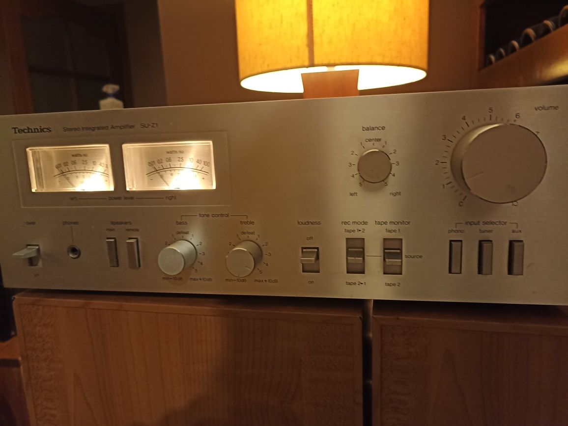 Wzmacniacz  vintage Technics SU-Z 1, po rewitalizacji