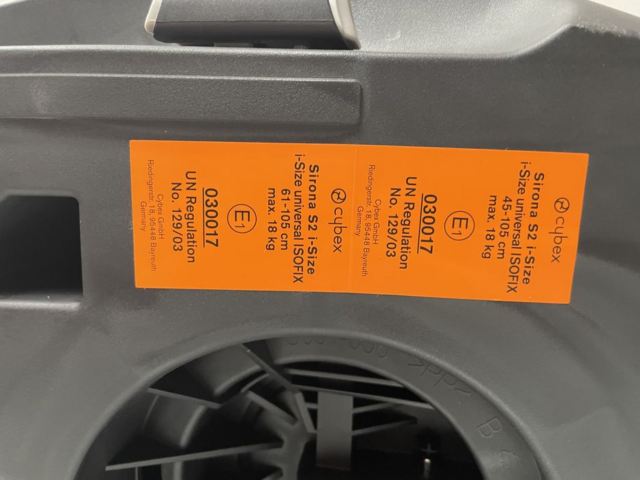 Fotelik Cybex Sirona S2 i-Size 0-18 kg,  obrotowy