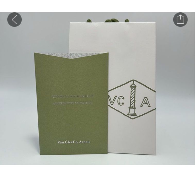 Ювелірне пакування van cleef