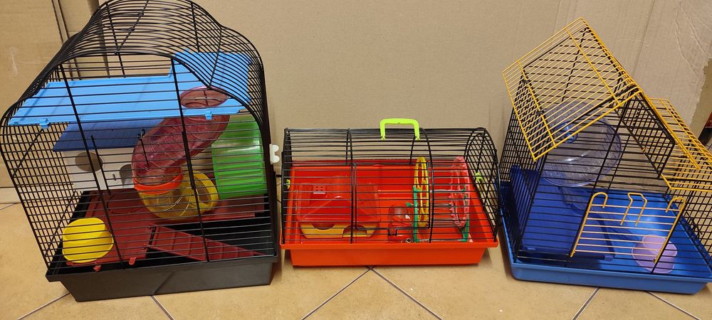 Klatka dla chomika + akcesoria