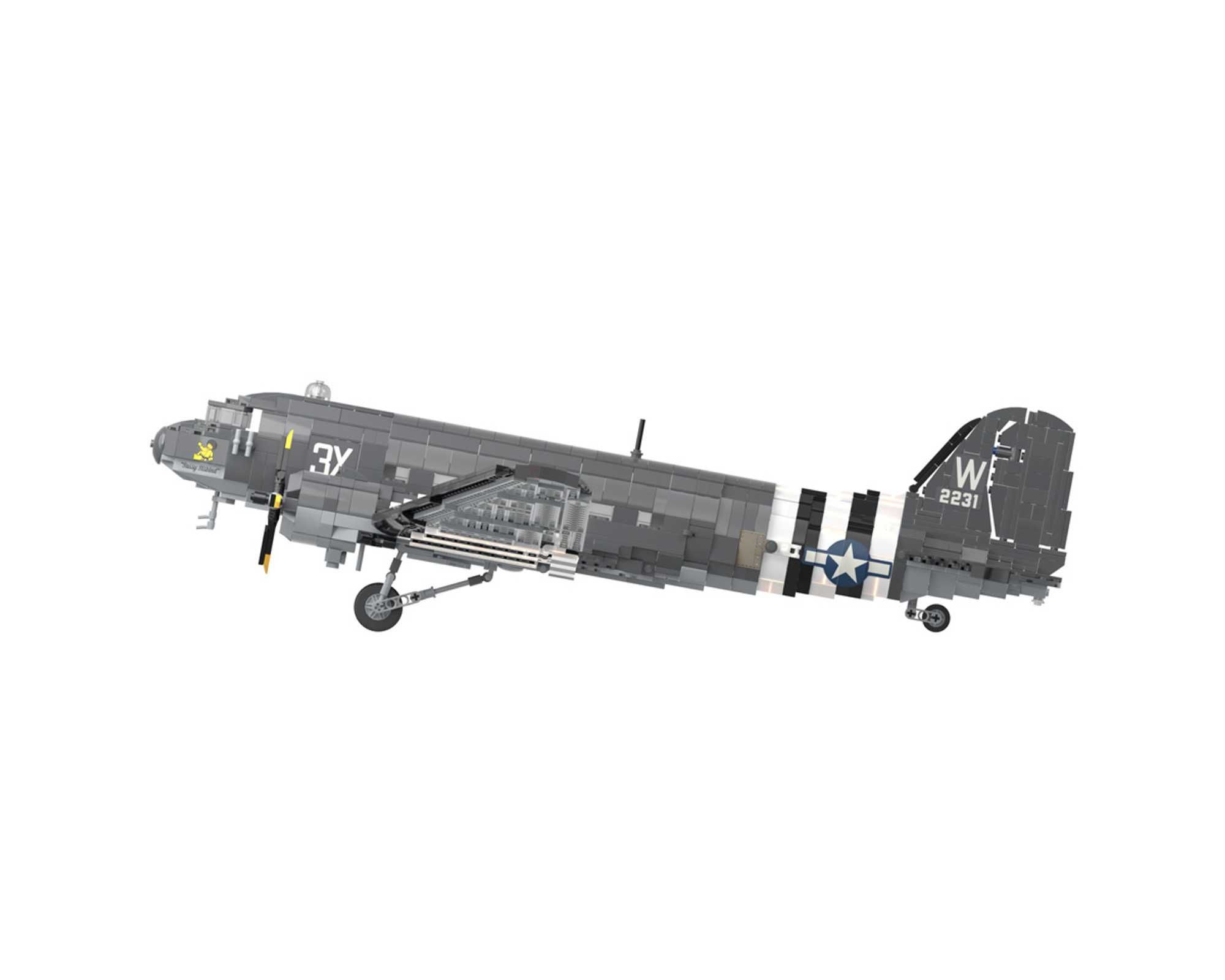 Lego Brickmania C-47 Skytrain  Usado