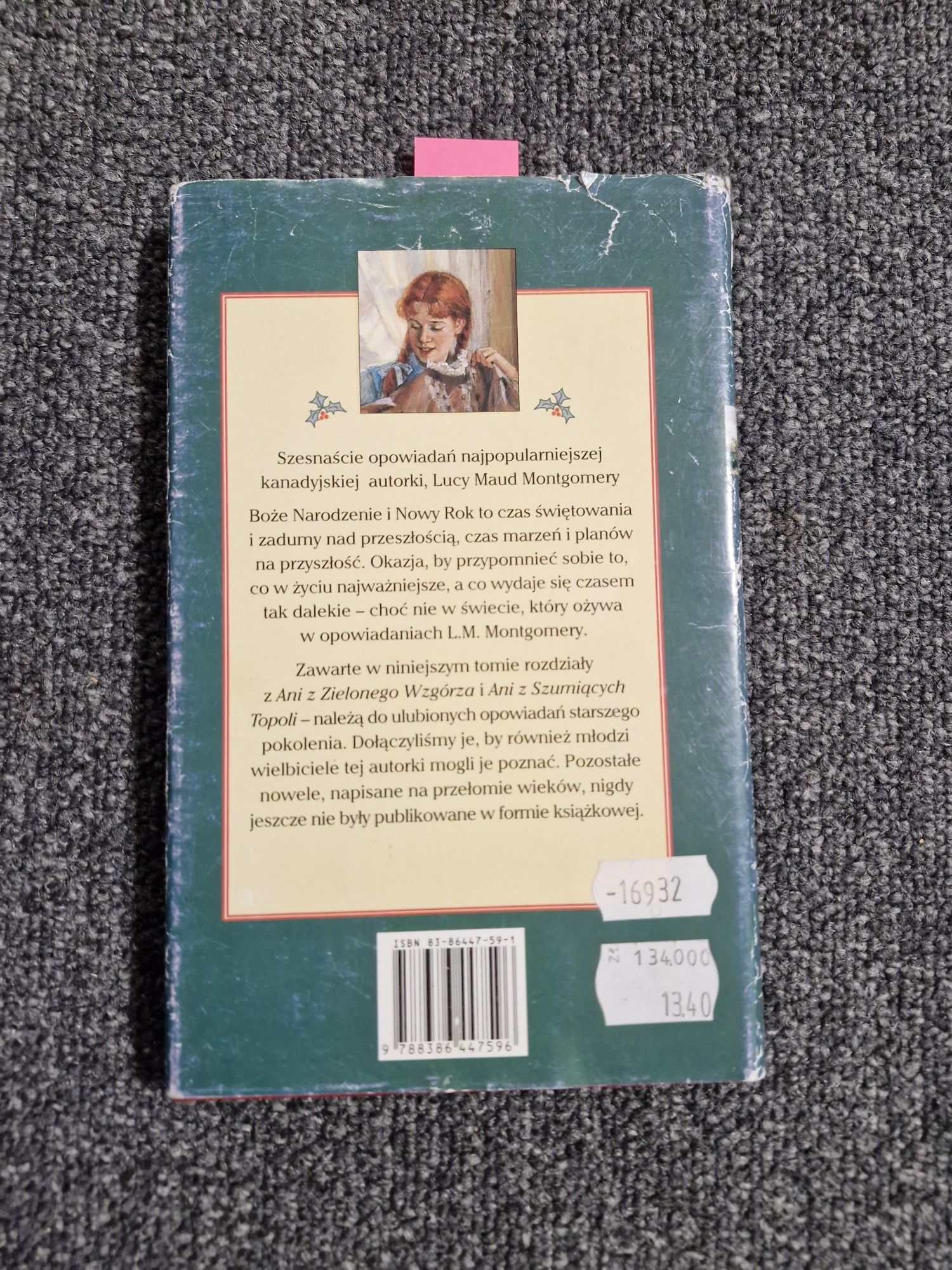 8996. "Święta z Anią i inne opowiadania" Lucy Maud Montgomery