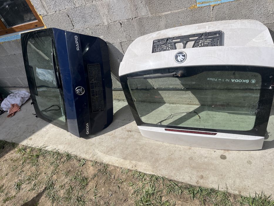 Кришка багажника Skoda RAPID задня ляда шкода рапід