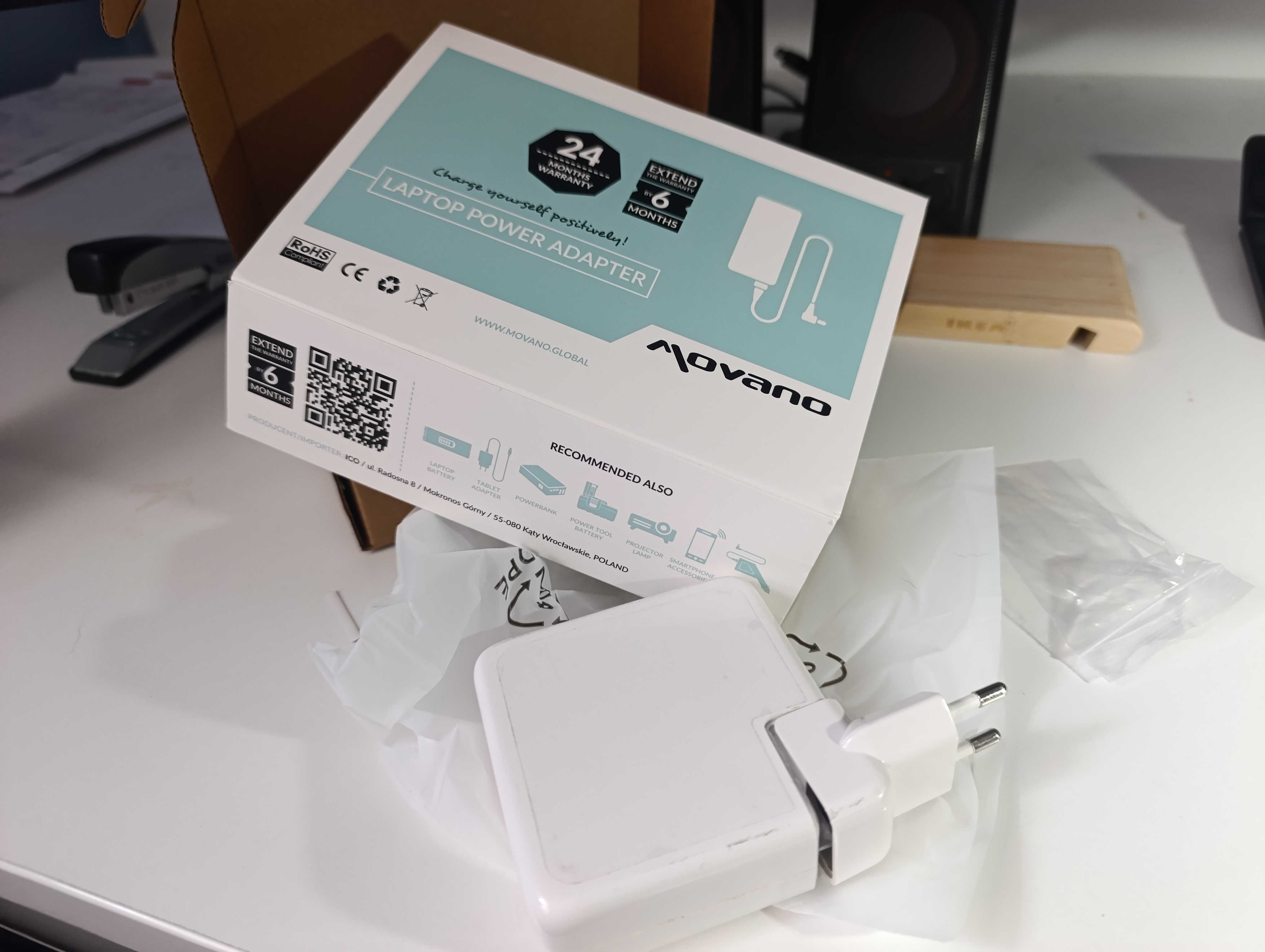 Zasilacz Movano 96W USB-C Macbook