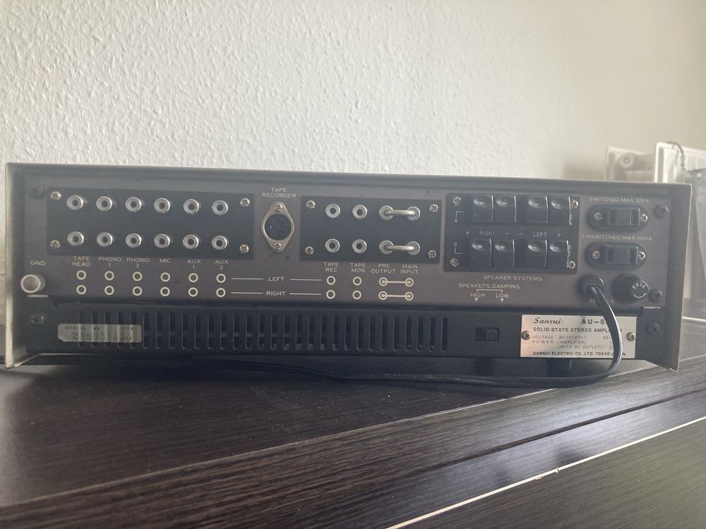 Sansui AU 555 wzmacniacz