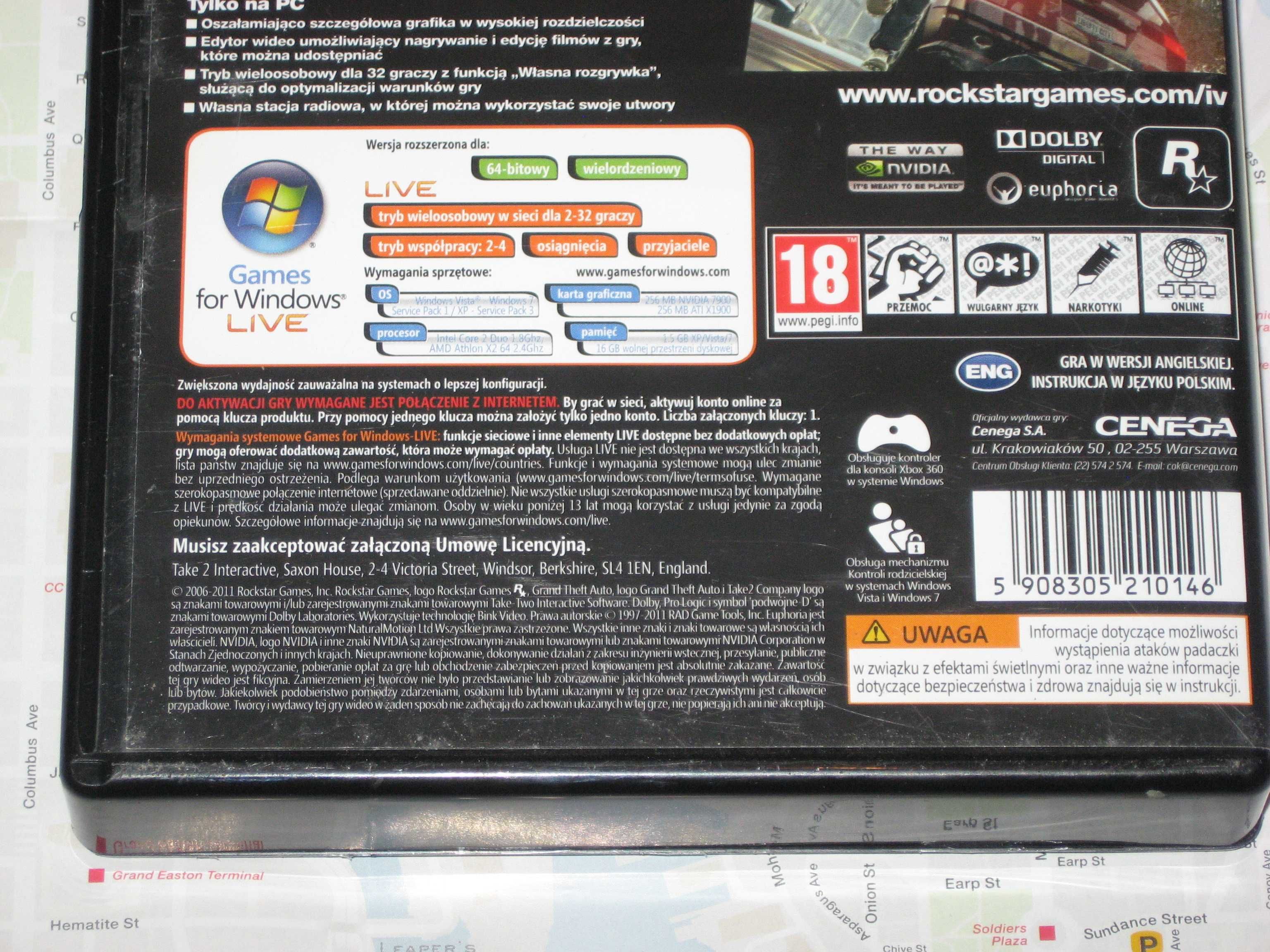 GTA 4 GTA IV PC jak nowa!