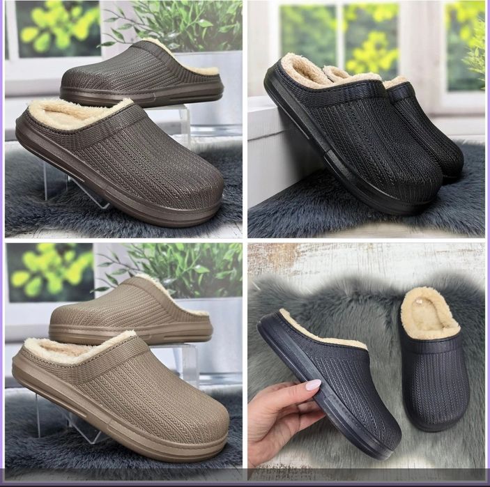 Сабо,шльопанці,калоші  жіночі з хутром.Різні кольори