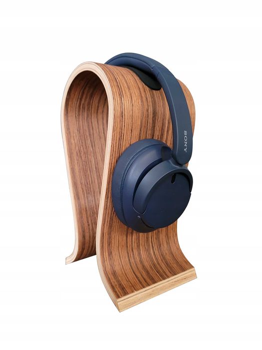 Drewniane stojaki na słuchawki omega 101szt