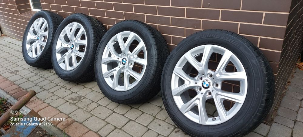 Całe koła Bmw seria X super stan! 5x112 R17 Czujniki ciśnienia!