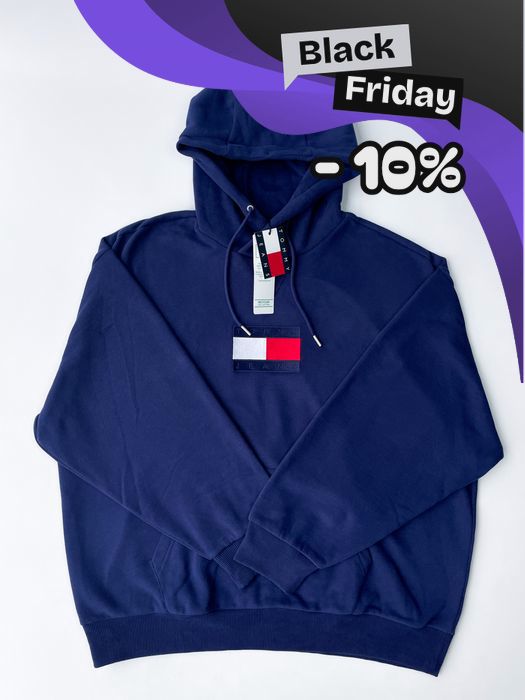 Акція! Худі Tommy Hilfiger синє (XL) Нове з бірками!