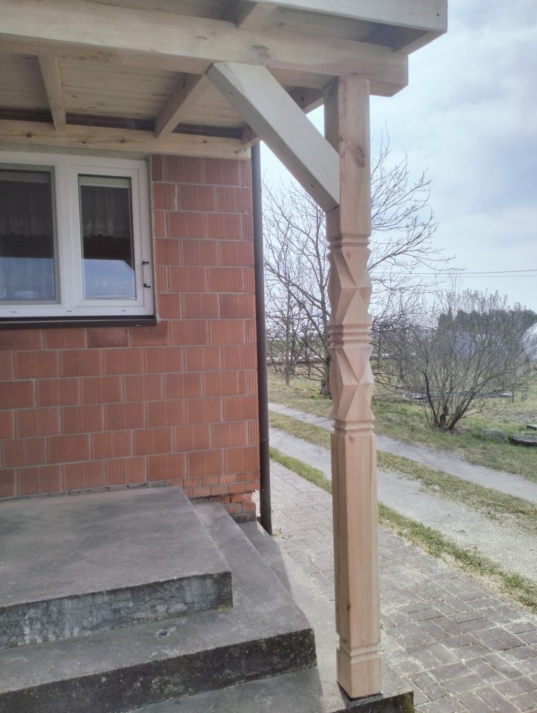 Słupy do altany, zadaszenia, tarasów