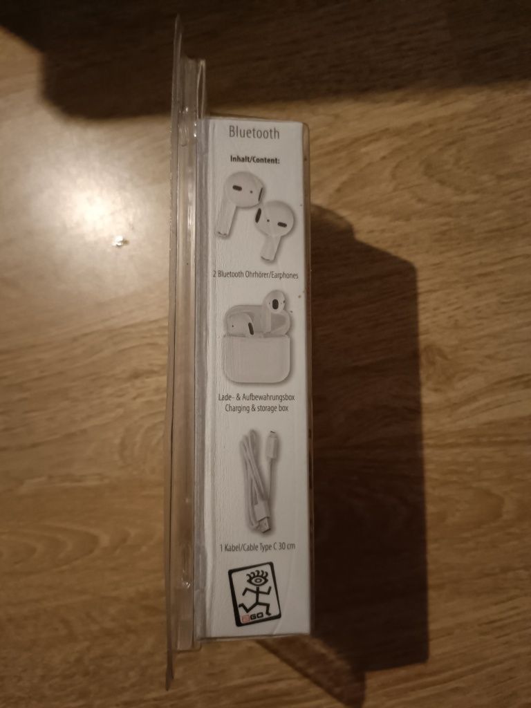 Zestaw słuchawkowy Bluetooth 2GO "Tws Mini" - biały