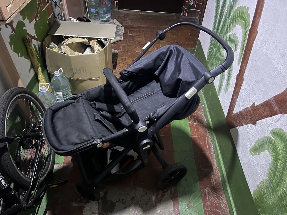 Коляска детская 3в1, люлька, автокресло, прогулка