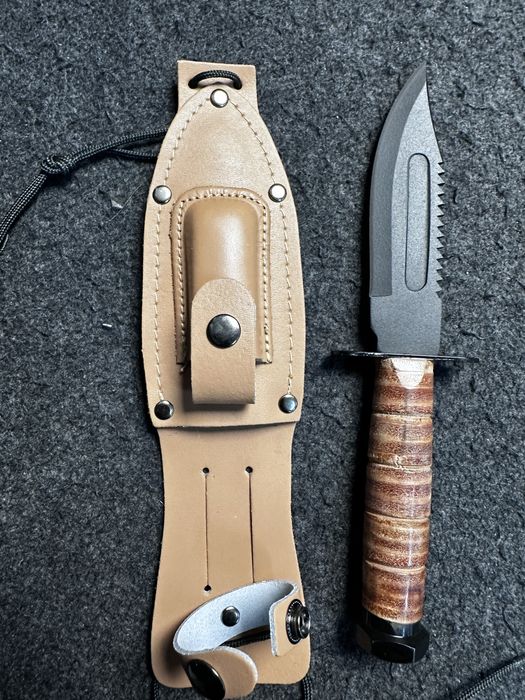 Nóż pilota miltec full tang finka survival