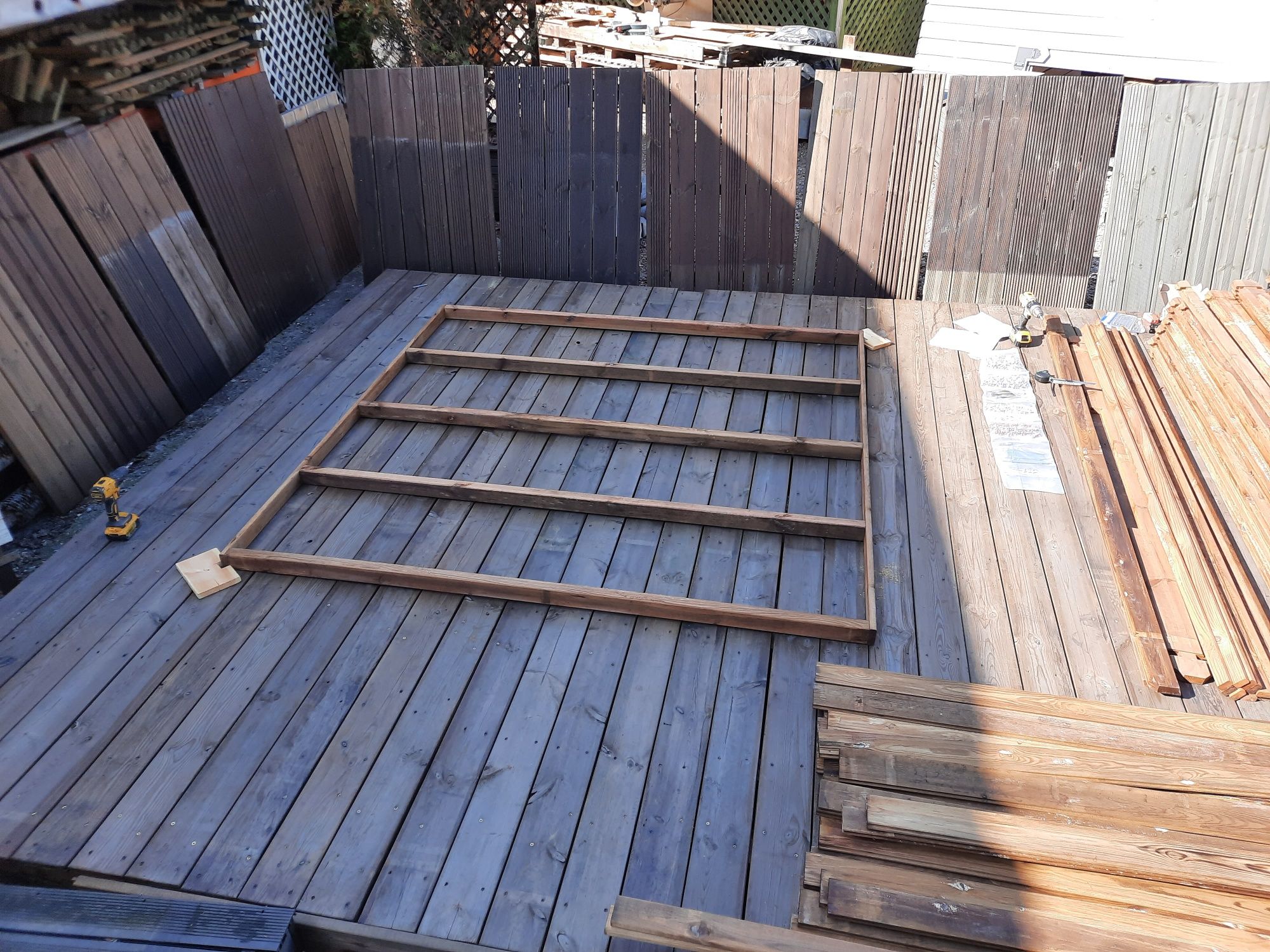 Domek drewniany 5m2 impregnowany ciśnieniowo / brąz