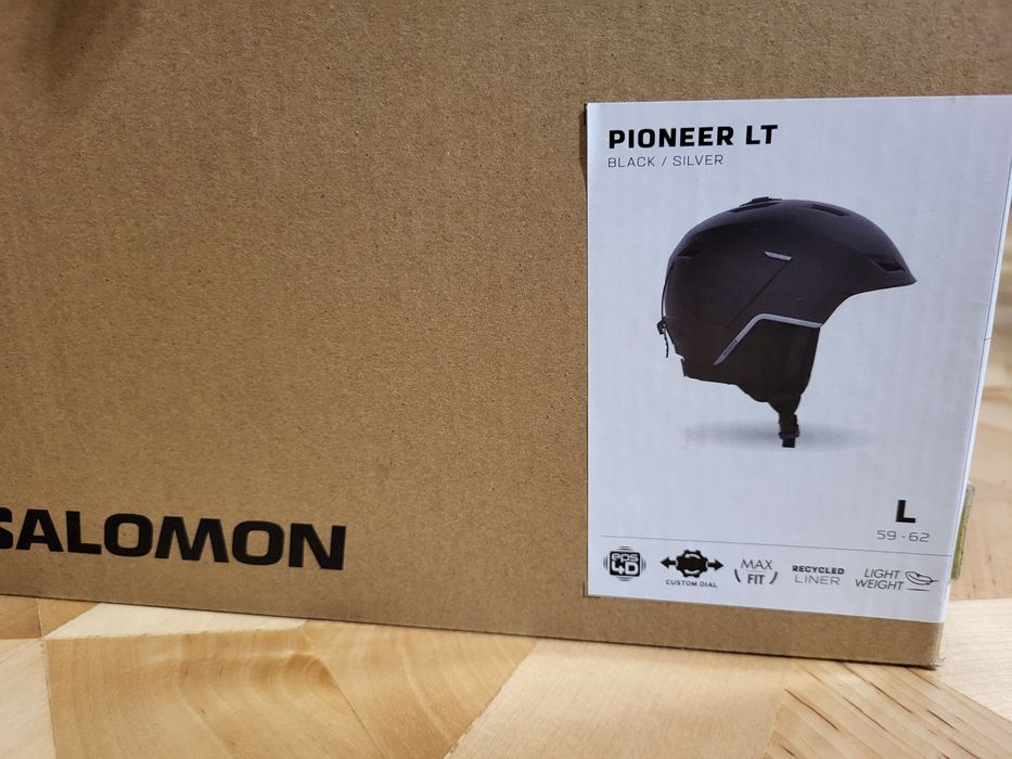 Kask Salomon Pioneer LT Black rozm. L 59-62cm