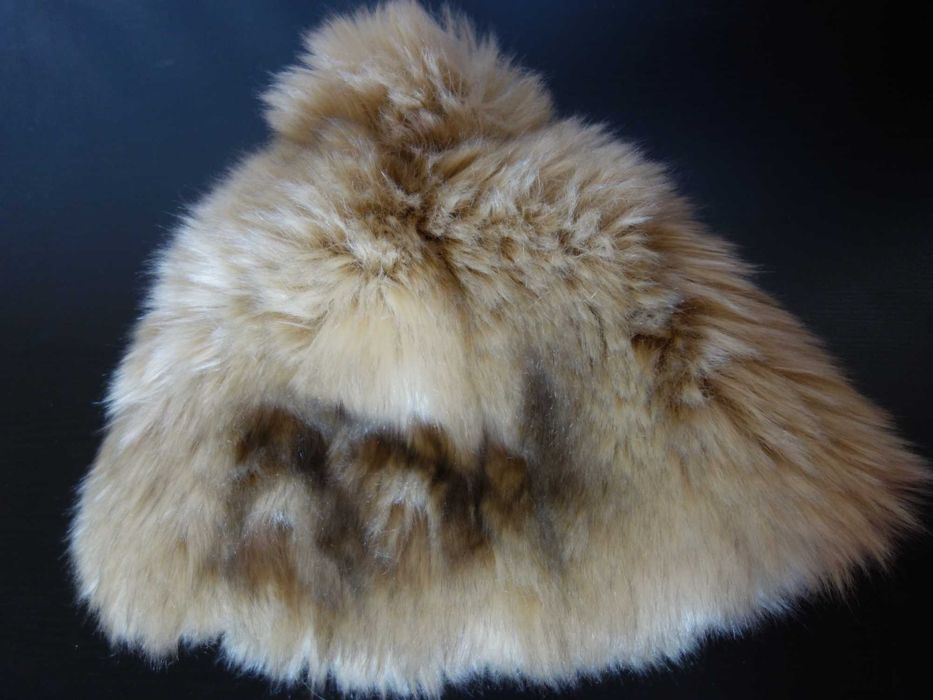 Czapa-puchacz ZARA, piękna i mega-ciepła! Obwód głowy 60 cm