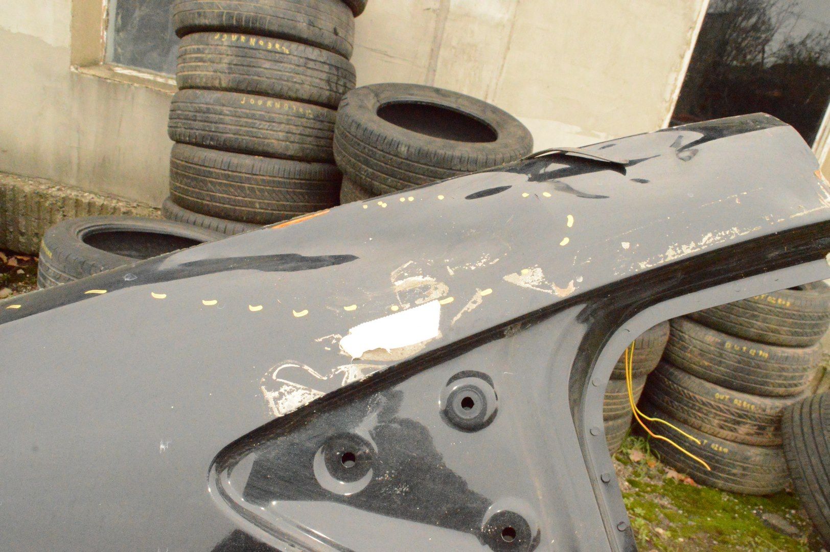 Четверть крыло задняя правая Mazda6 13-19 (01) черн цвет немного замят