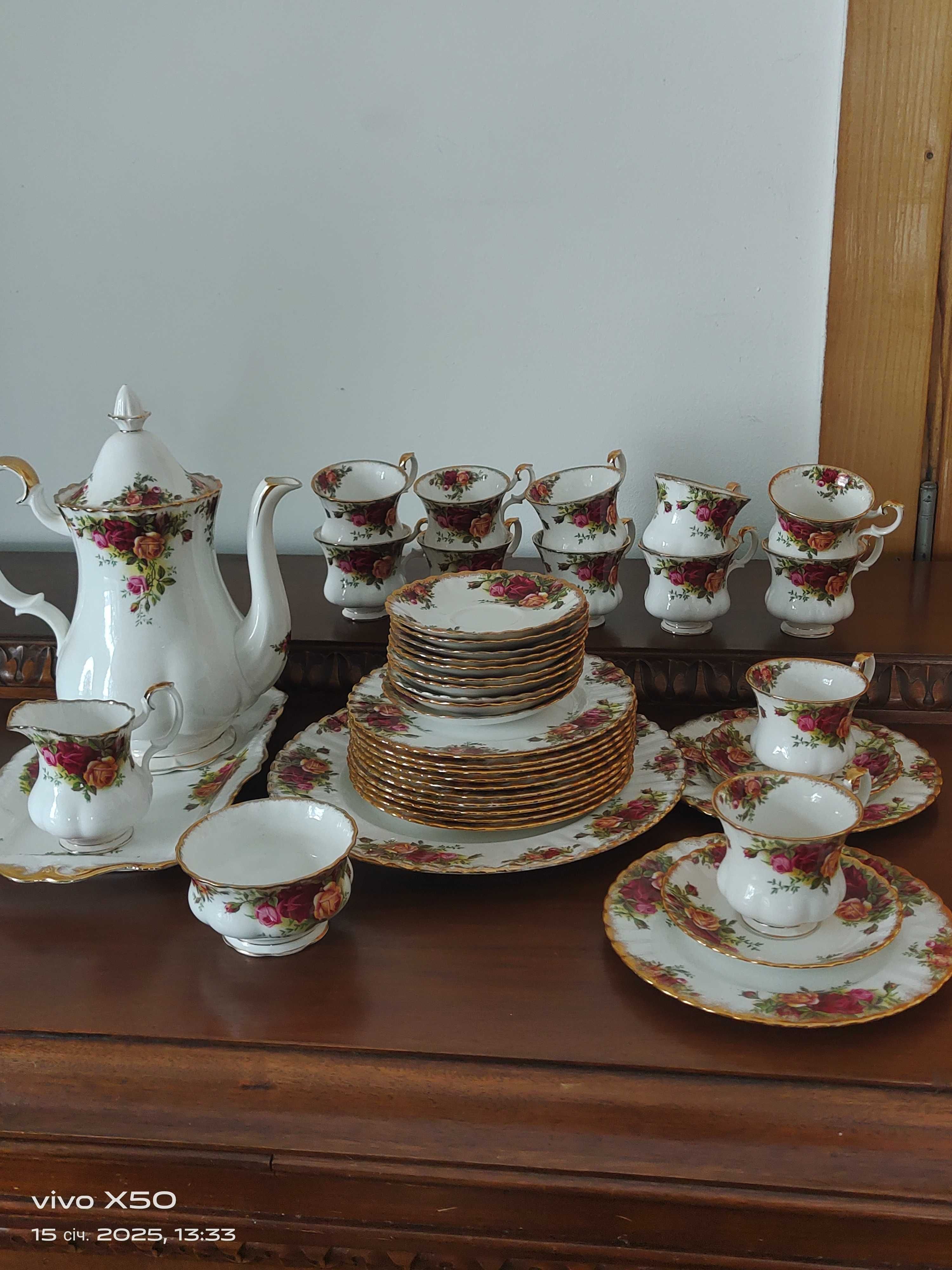 Кавовий сервіз OLD COUNTRY ROSES  Royal albert