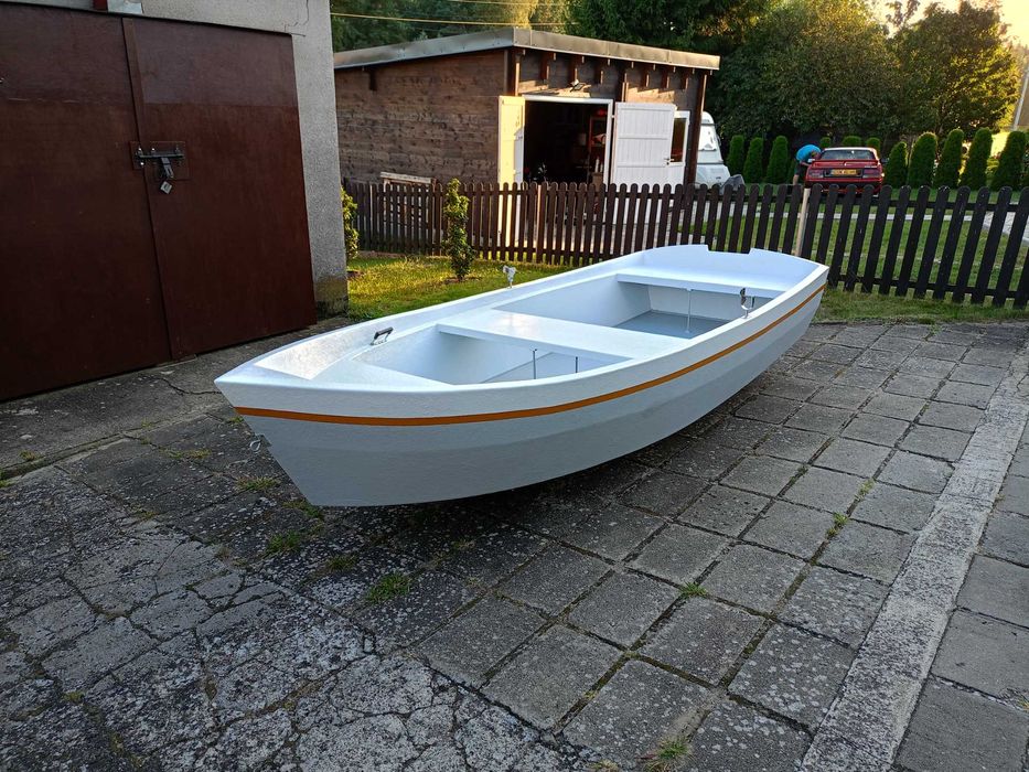 Łódka wędkarska wiosła