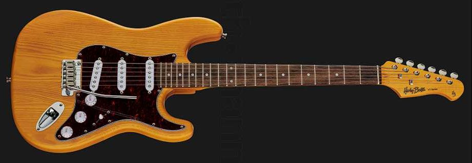 Нова електрогітара Harley Benton ST-90SA Swamp Ash DLX Series