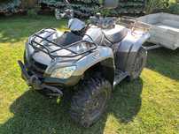 Kymco mxu 465 pług hak wyciagarka