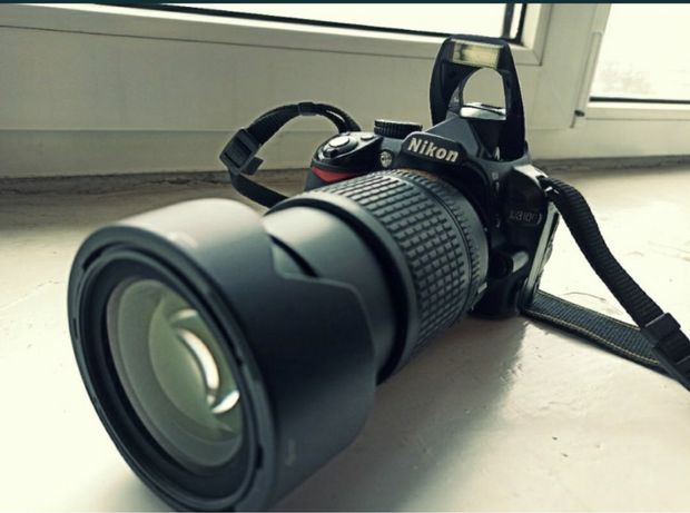 Обмен зеркальный фотоаппарат Nikon d3100 с проф обьективом 18-135, ник