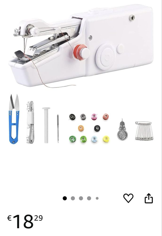 Mini Máquina de Costura Portátil
