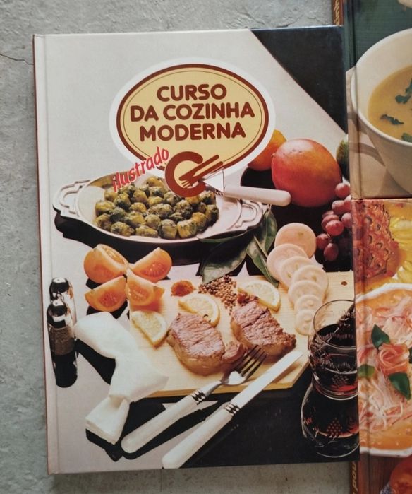Livros coleção de culinária