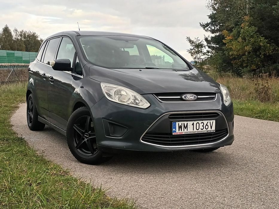 Ford Grand C-MAX 1 właściciel,1.6 benz. 105 KM, bezwypadkowy, serwisowany, nowy rozrząd