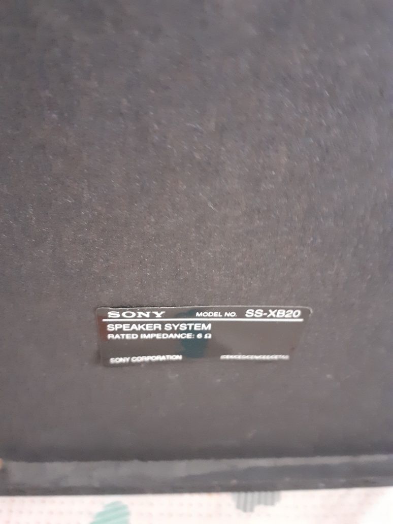 Colunas Sony  SS-XB20