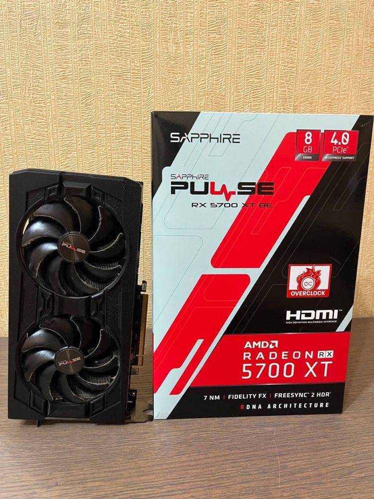 Відео карта Radeon 5700xt