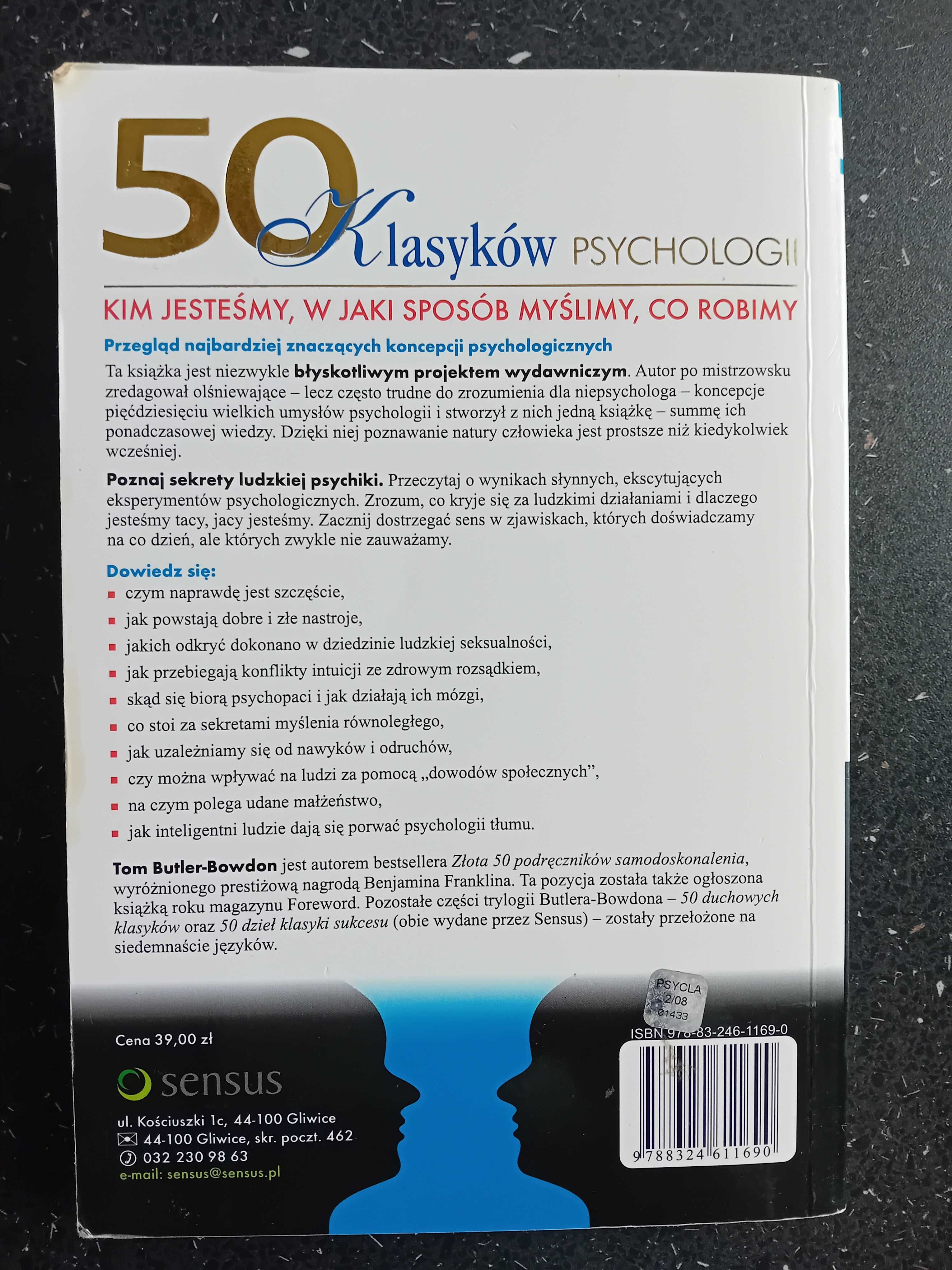 50 klasyków psychologii. Gutler-Bowdon