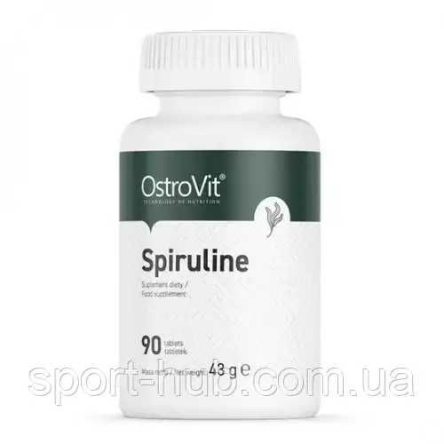 Спирулина Spiruline 1000mg 90табл и в порошке, NOW, Nosorog