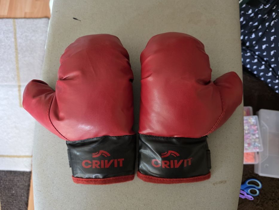 Rękawice bokserskie Crivit, na małe ręce