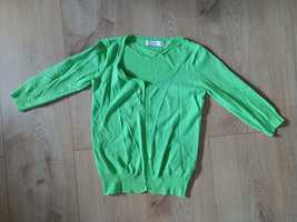 Sweter sweterek damski zielony Zara rozmiar M 38