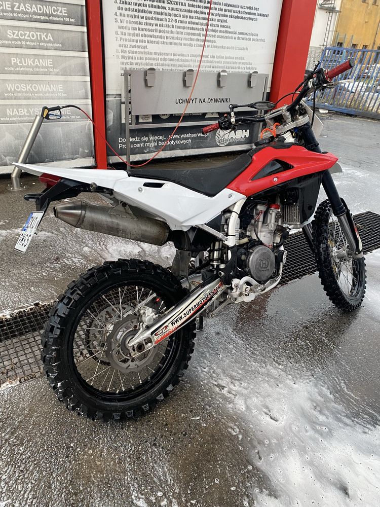 Husqvarna SMR/TE 450, Zero wkładu, Zarejestrowana (yzf, kxf, rmz, crf)