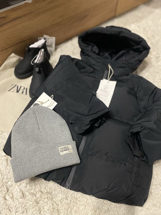 Куртка zara, шапка zara , черевики
