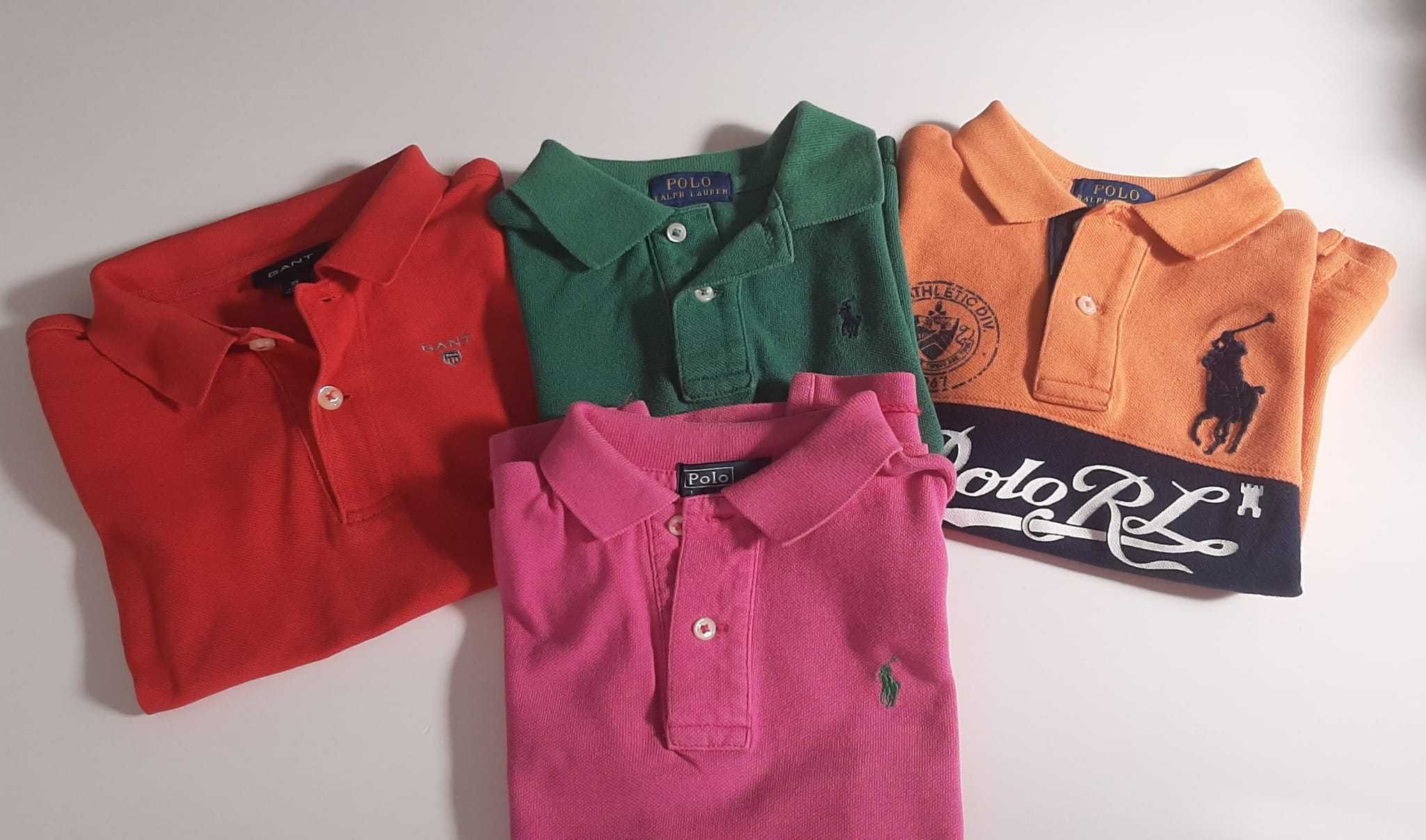 Polos Ralph Lauren e Gant 2A