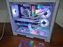 Computador branco 7800x3D-RTX4070Ti Super-32GB DDR5
