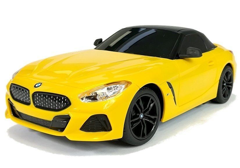 Auto R/C BMW Z4 Roadster Rastar 1:24 Żółte