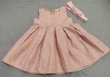 Sukienka sukieneczka niemowlęca elegancka rozmiar 74/80