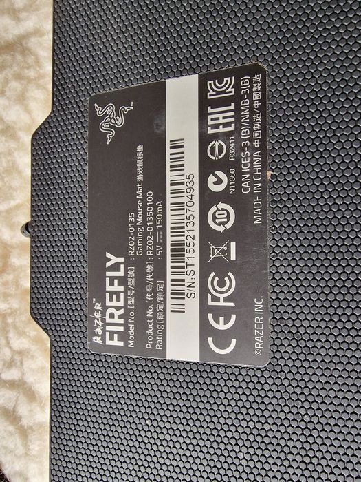 Razer firefly tapete rato